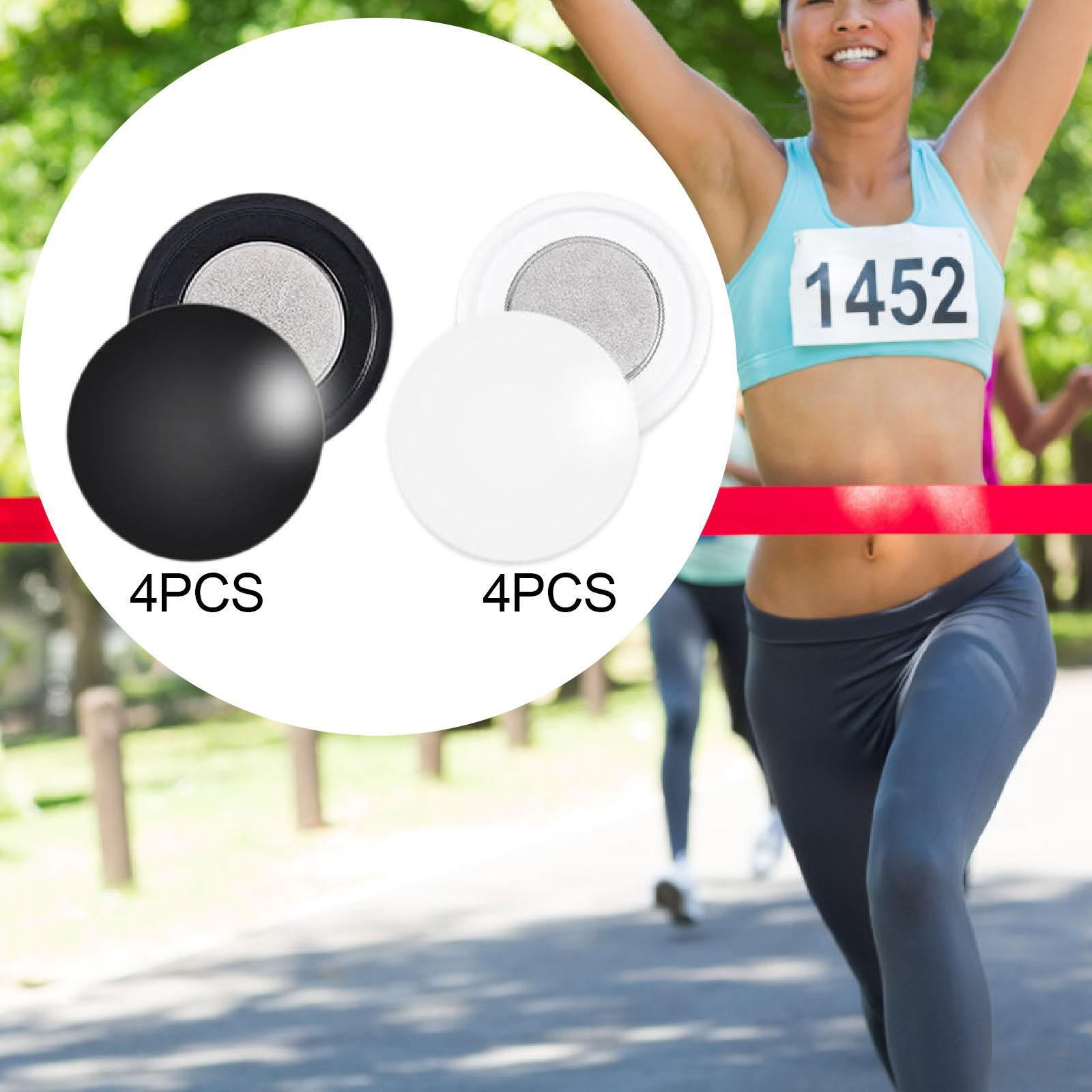 4 Pair Magnetic Race Bib Clips - Running Gear Essential ulasan dan harga