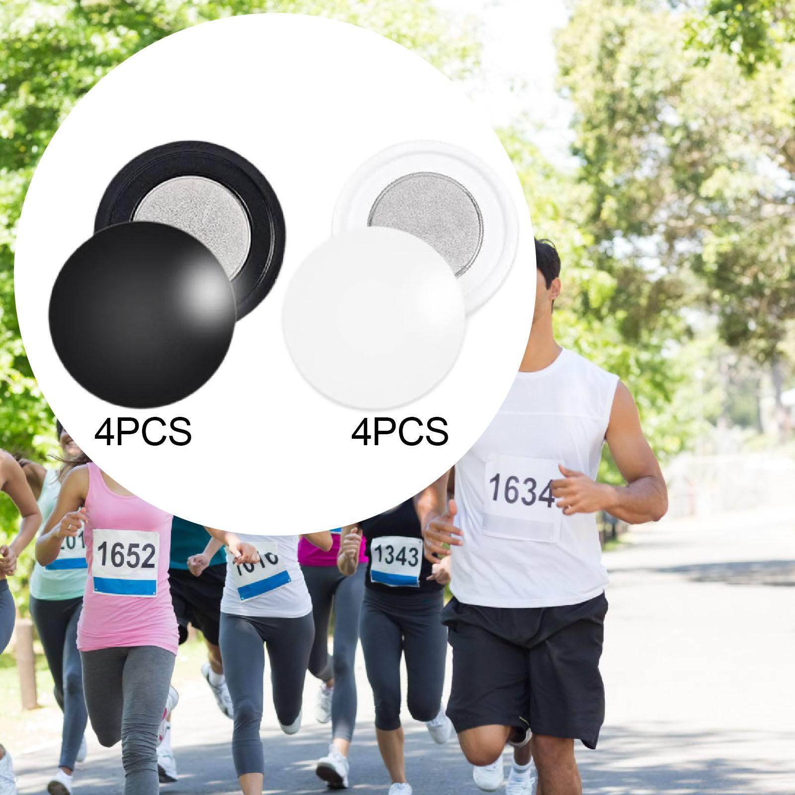 4 Pair Magnetic Race Bib Clips - Running Gear Essential ulasan dan harga