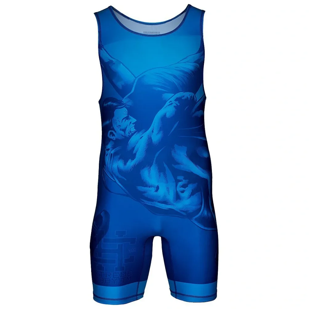 Mens Wrestling Singlet Uniform - Running Gear Essential ulasan dan harga