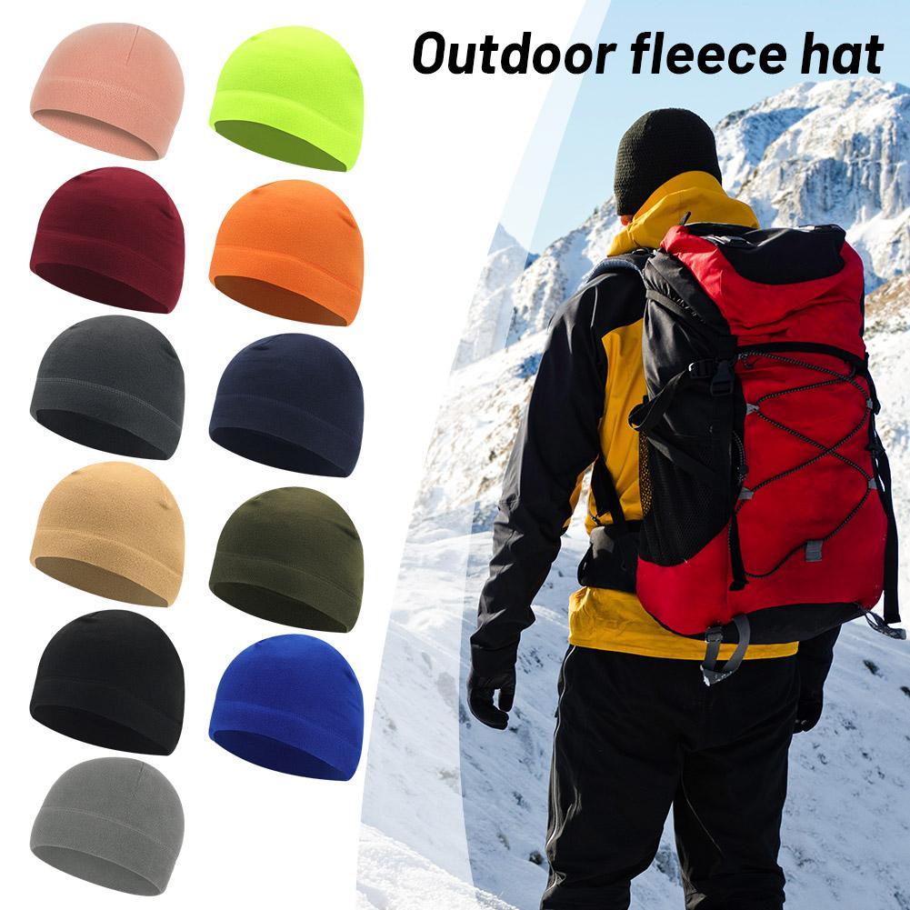 Winter Polar Fleece Cap Men Wo - Running Gear Essential ulasan dan harga