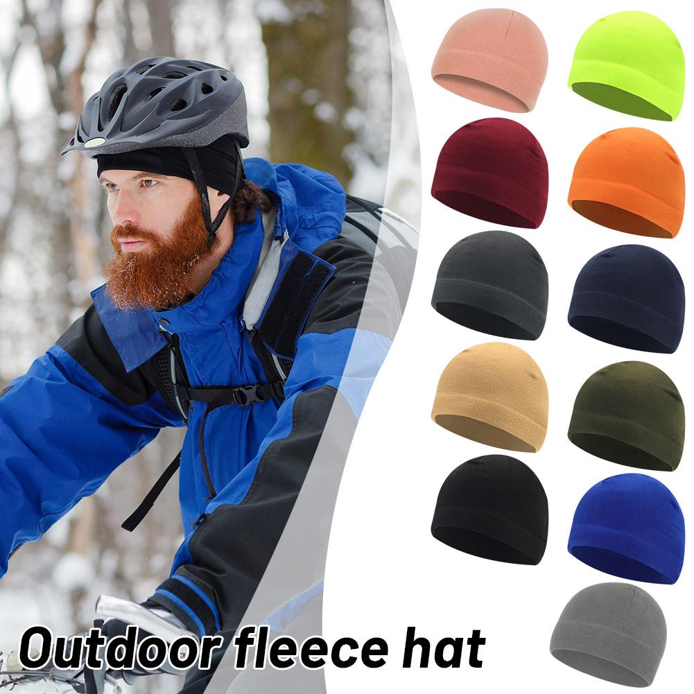 Winter Polar Fleece Cap Men Wo - Running Gear Essential ulasan dan harga