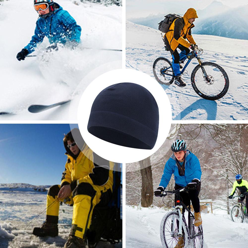 Winter Polar Fleece Cap Men Wo - Running Gear Essential ulasan dan harga